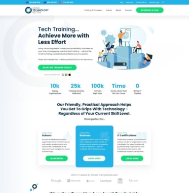 HOME - USING TECHNOLOGY BETTER WEBSITE